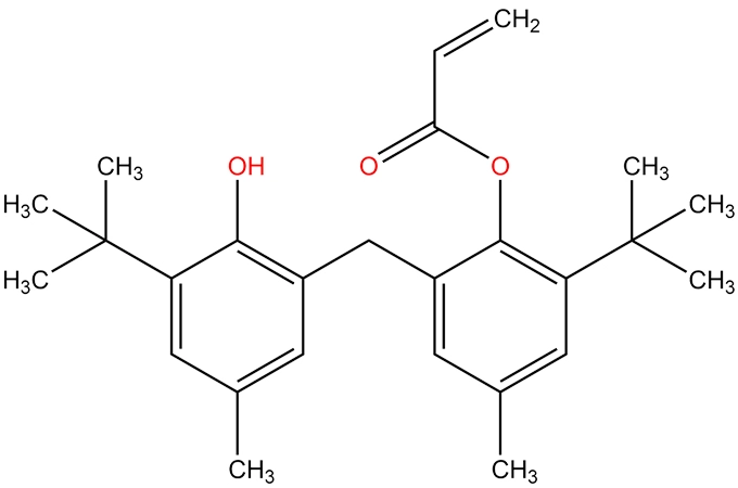 2,2-metilenebis (4-metil-6-terc-butilfenol) acrilato