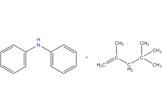 Benzenamina, N-fenil-, produtos de reação com 2, 4,4-trimetilpenteno