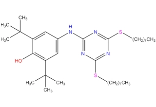 2,6-Di-tert-butyl-4-[[4,6-bis (octiltio)-1, 3,5-triazin-2-il] amino] fenol