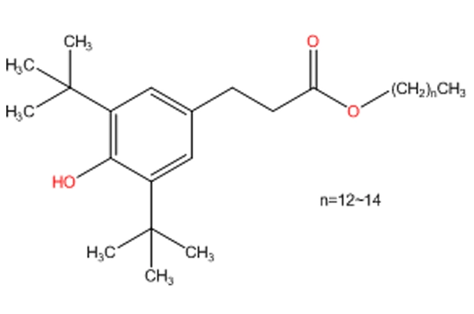 3,5-bis (1,1-dimetiletil)-4-hidroxibenzenopropanoato de alquilo C13-C15 ramificado e linear