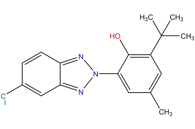 '2-(2 '-hydroxy-3'-t-butyl-5 '-metilfenil)-5-clorobenzotriazol