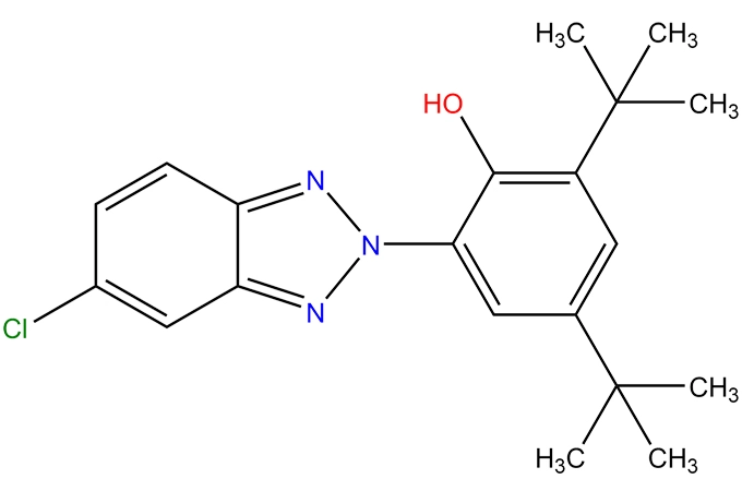 2-(2 '-Hydroxy-3',5 '-di-t-butilfenil)-5-clorobenzotriazole