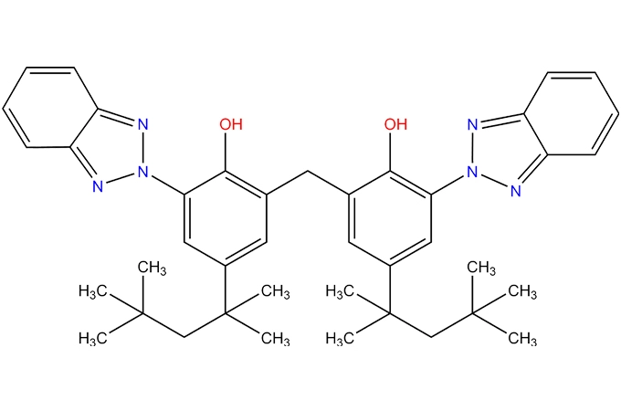 Bis [2-hidroxi-5-t-octil-3-(benzotriazol-2-yl) fenil] metano