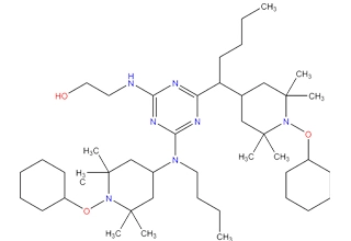 Produtos de reação 2-Aminoetanol com ciclohexano e N-butyl-2 peroxidados, produtos de reação 2, 6,6-tetrametil-4-piperidinamina-2, 4,6-tricloro-1, 3,5-triazina