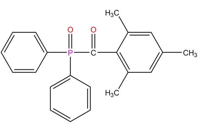 Óxido de 2, 4,6-trimetilbenzoil-difenil fosfina