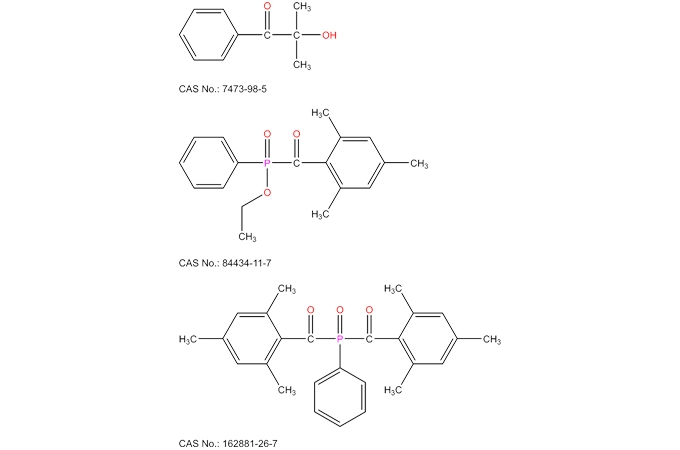 Mistura de Omnirad 1173 Omnirad TPO-L Omnirad 819