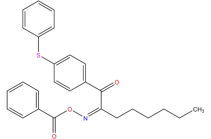 1-[4-(Feniltio) fenil]-1,2-octanodiona 2-(O-benzoiloxima)
