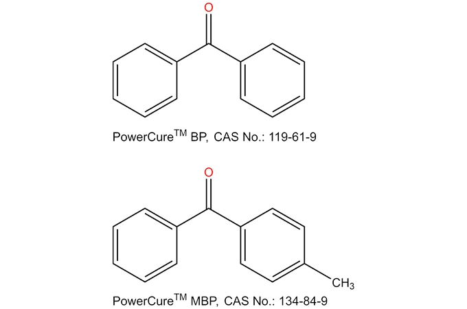 Mistura líquida de benzofenona (50%) e 4-metilbenzofenona (50%)