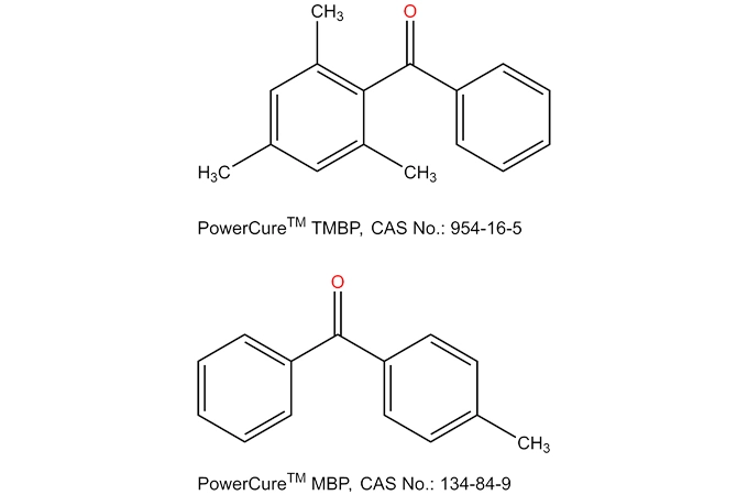 Mistura eutética líquida de 2-4-6 trimetilbenzofenona e 4-metilbenzofenona