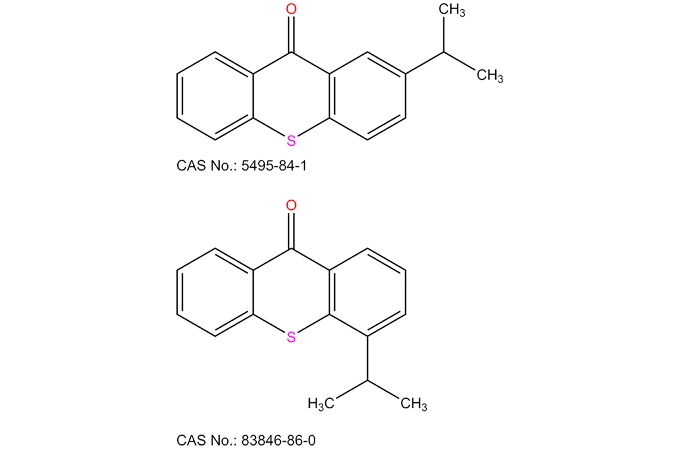 Mistura de 2-isopropil tioxantona e 4-isopropil tioxantona