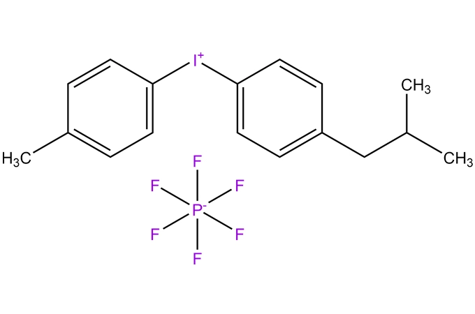 4-lsobutilfenil-4 '-metilfenilidoniohexafluorofosfato