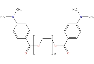 Bis (p-dimetilaminobenzoato) de poli (etilenoglicol)