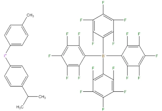 (4-isopropilfenil)(p-tolil) iodoniumtetraquis (pentafluorofenil) borato