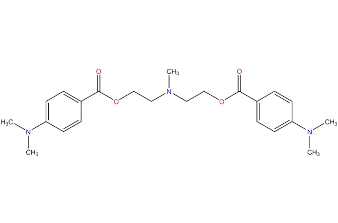1,1 ′-[(Metilimino) di-2, 1-etanodiil] bis[4-(dimetilamino) benzoato]