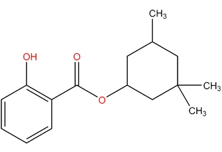 Salicilato de 3, 3,5-Trimetilciclohexilo