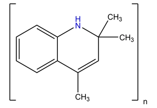Poli (1,2-dihidro-2, 2,4-trimetilquinolina)