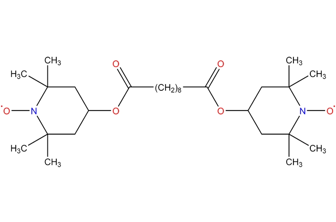 4,4 '-[(1,10-dioxodecano-1,10-diil) bis (oxi)]bis(2,2, 6,6-tetrametilpiperidina-1-oxidanil)